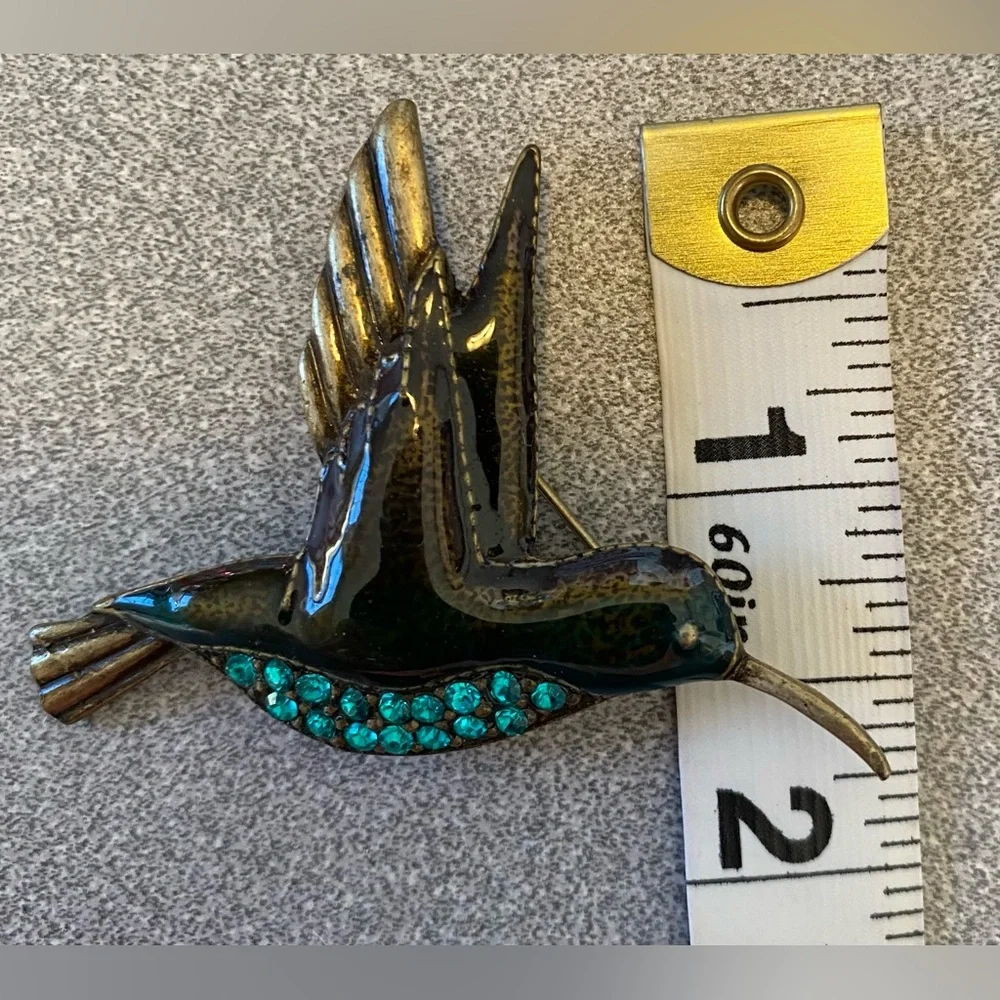 Hummingbird Pin /Brooch - Picture 5 of 5